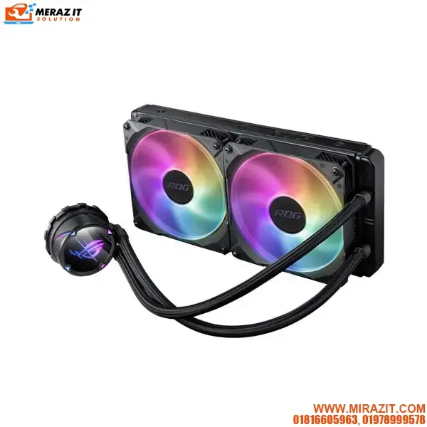 ASUS ROG STRIX LC II 240 ARGB WHITE EDITION Liquid Cooler Price in  Bangladesh - Meraz IT Solution